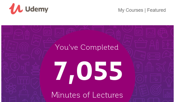 Udemy Progress