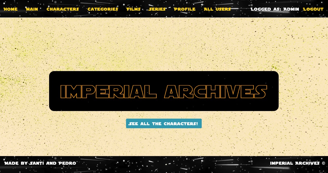 Imperial Archives project